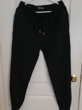 Primark Black Men's Sweatpants with Drawstring